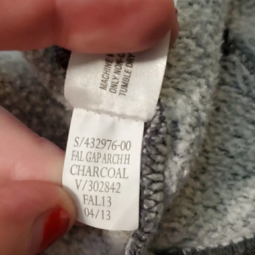 Gap Kids zip up lined hoodie jacket